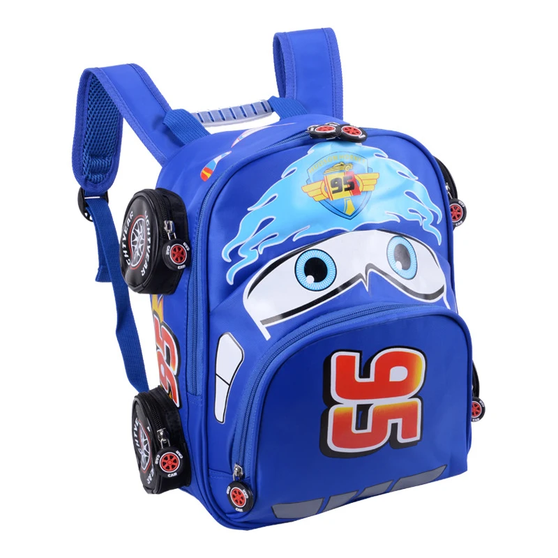  2019 Cartoon Car Backpack Children School Bags kids Book Bag Baby Toddler Kindergarten Boys Girls B - 32914294280