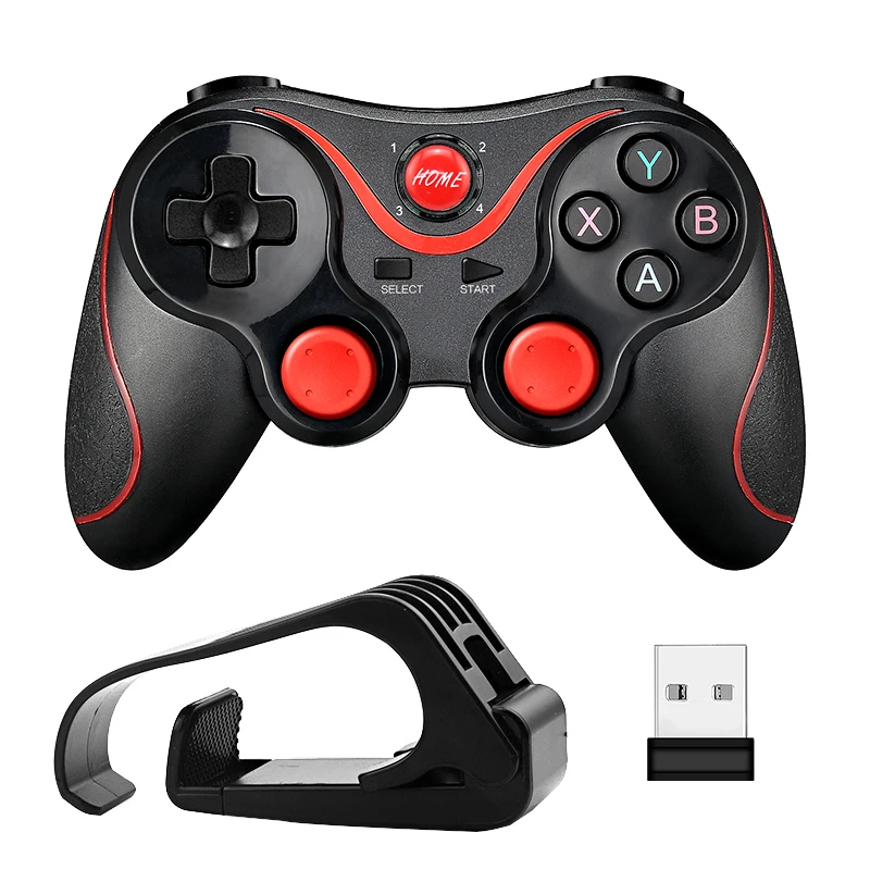 Данных лягушка Беспроводной Bluetooth Gamepad Game Управление Лер для Android-смартфон для PS3 PC ноутбук игровой пульт