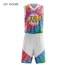 Пользовательское имя и номер взрослых баскетбольные майки колледжа