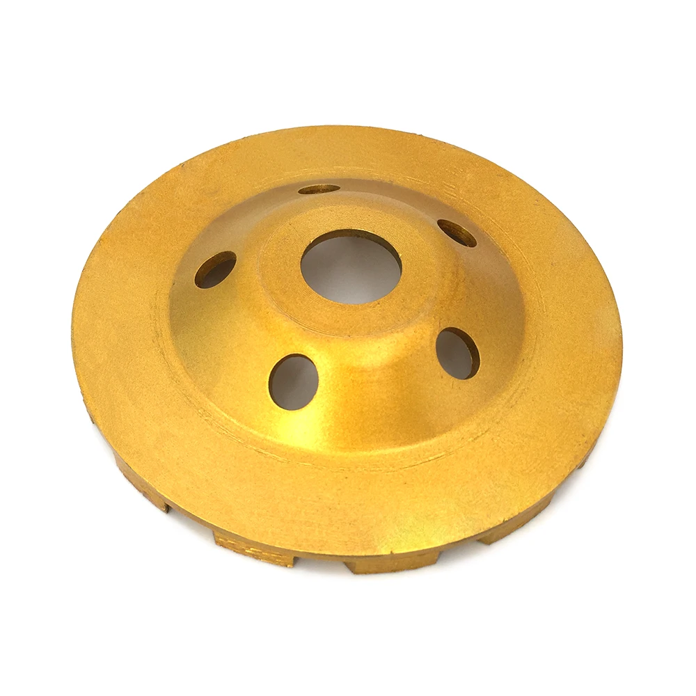 RIJILEI 125mm Diamond grinding cup disc 5inch Turbo Row Diamond Grinding Wheel Marble Abrasive pad for stone Polishing pad HC01 RIJILEI 125mm Diamond grinding cup disc 5inch Turbo Row Diamond Grinding Wheel Marble Abrasive pad for stone Polishing pad HC01