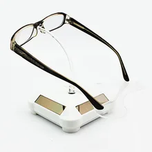 Солнечные очки солнцезащитные очки-дисплей ювелирных изделий с бриллиантами украшения обруч для волос лоток вращающийся диск счетчик