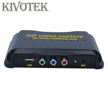 

1080P HDMI Video Audio Acquisition Card Adapter HD Component YPbPr Collection card for PC Computer USB Hard Disk Free Shipping