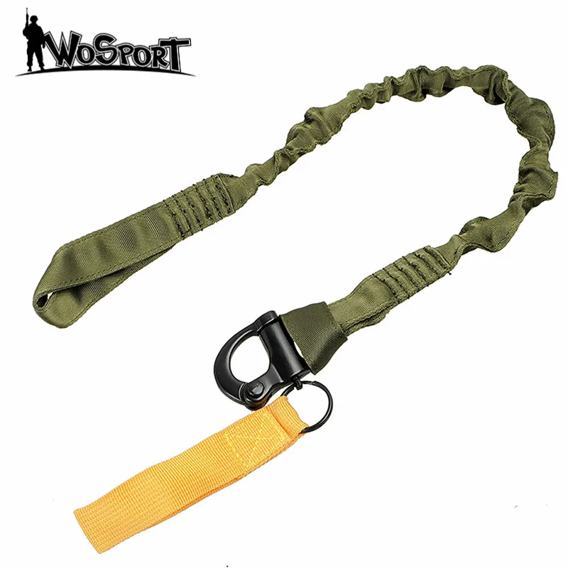 Tactical Military Quick Release Gun Sling Safety Lanyard Sling Airsoft Rifle Nylon Rope Bungee Strap Hunting Accessories Tactical Military Quick Release Gun Sling Safety Lanyard Sling Airsoft Rifle Nylon Rope Bungee Strap Hunting Accessories