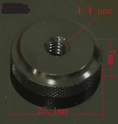 

Аксессуар для крепления вспышки с резьбой 1/4 "с резьбой 1/4" гайка