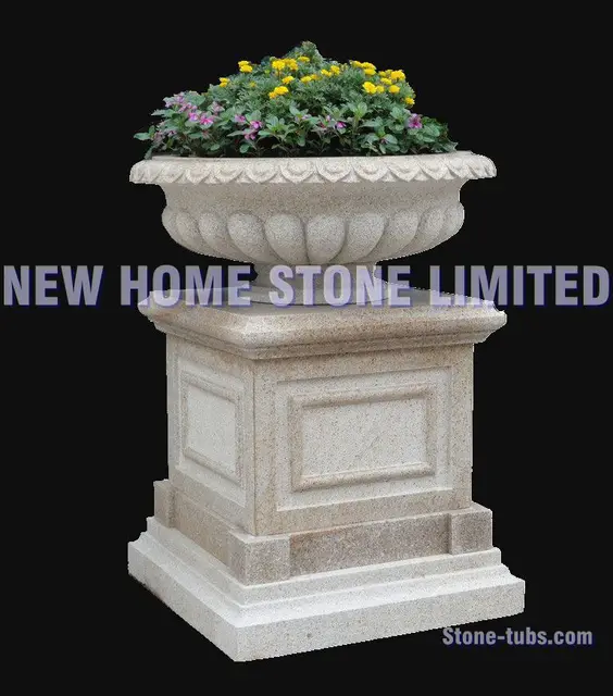 Outdoor Planter Large Garden Decoration Flower Pot Manufacturers Outdoor Planter Large Garden Decoration Flower Pot Manufacturers 2017 Clic Light Grey Granite Polished