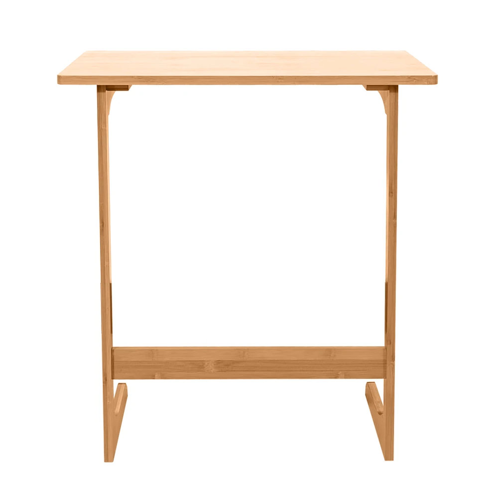 L-shaped Sofa Side Coffee Table Low Table Basse Bamboo Color Side Tables 60*40*65cm