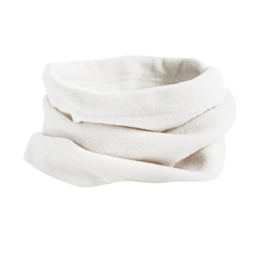 H40 модный мужской зимний шарф, кольцо, женские вязаные шарфы для мужчин, шаль для шеи, снуд, теплый мужской мягкий флисовые шарфы - Цвет: Белый