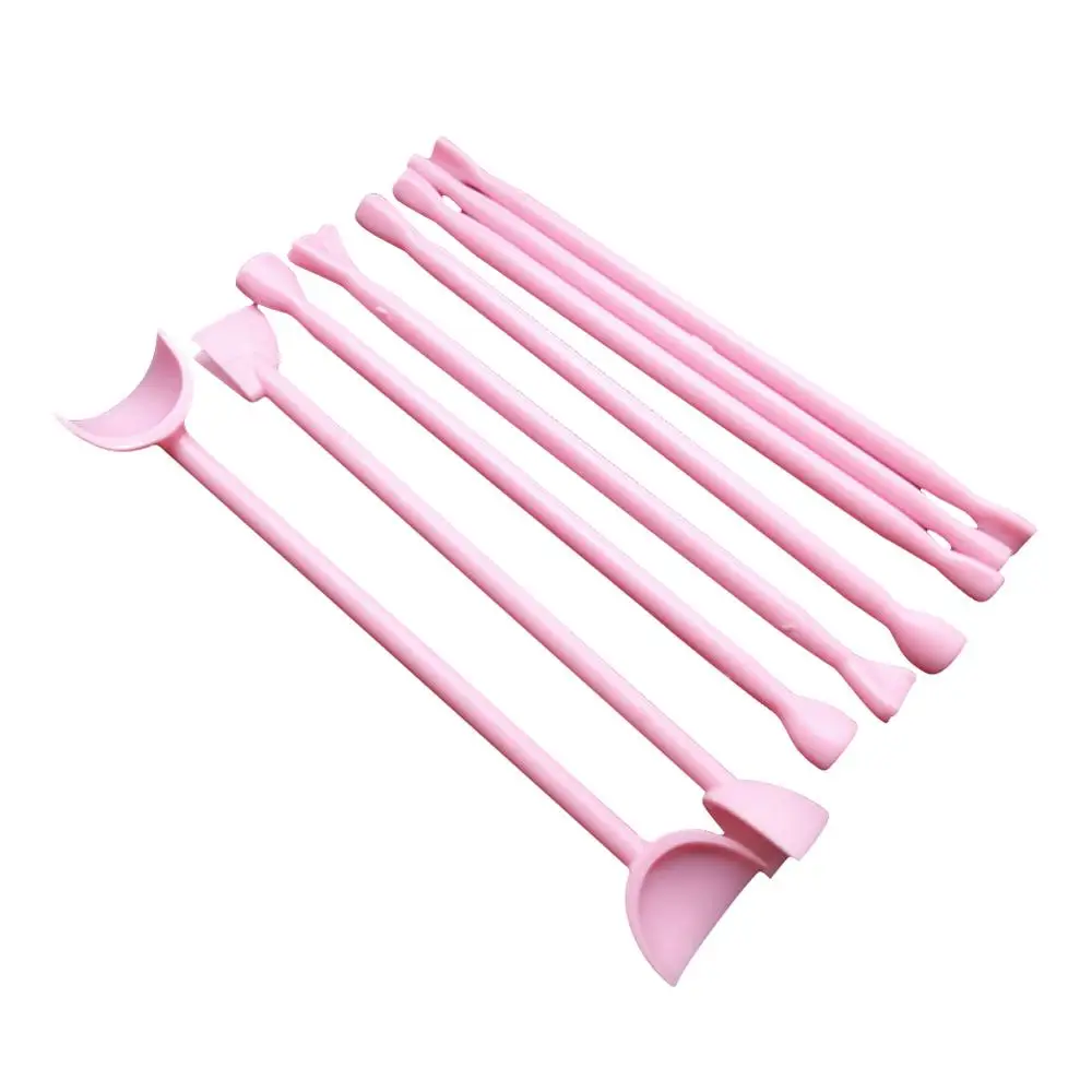 8 шт Facemile торт резная группа PinklingFondant скульптура из сахара с цветами формируя