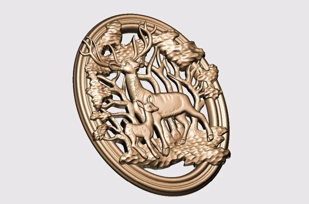 3D STL CNC Model Capital #26 file for CNC Router Carving Machine Printer Relief Artcam Aspire Cut3d