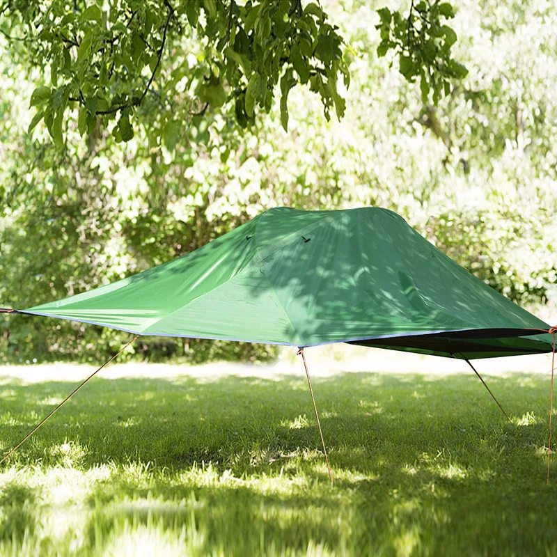 

Flytop Self-driving tour camping hammock Mosquito net Suspended tent Aluminum Pole Waterproof Ultralight hanging tree tent
