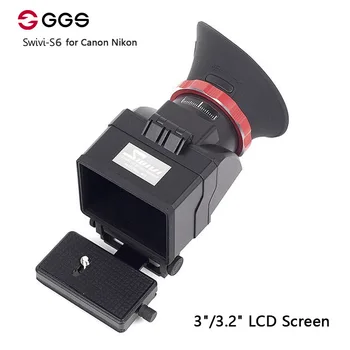 

GGS Swivi S6 Viewfinder with 3"/3.2" LCD Screen for Canon 5D2 5D3 6D 7D 70D 750D 760D for Nikon D7000 D7200 D750 D610 D810 D800