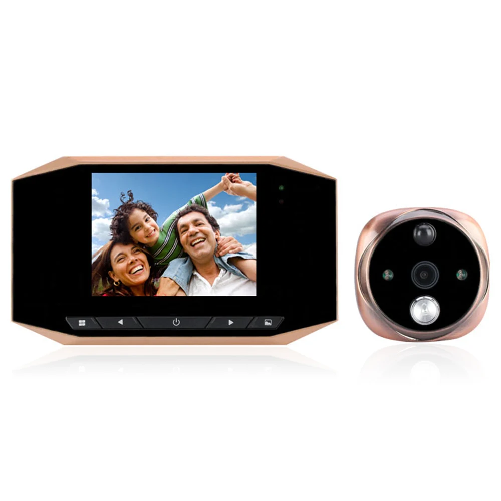

Fimei 3.5 Inch Doorbell High Definition Digital Peephole Viewer Doorbell LCD Color Screen with Motion Detection Digital zoom