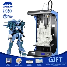 Высокая точность wanhao D5S 3D принтер, Самый большой размер печати 3D принтер с 295*195*590 мм, с Подарок Бесплатная нитей, sd карты