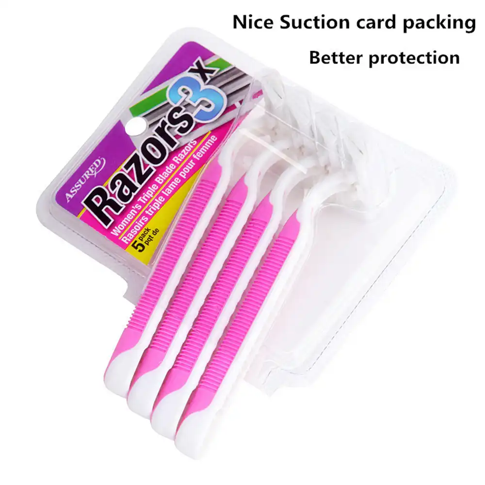 Brand New 4pcs Women Skin Shave Razor Blade Refills Replacement