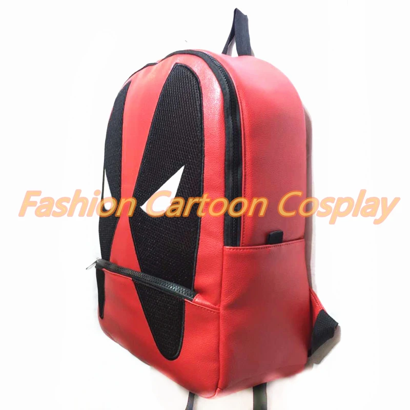 2017 рюкзаки Дэдпул Mochila аниме искусственная кожа Школьные сумки супер герой