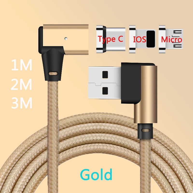 1 м/2 м/3 м 3IN1/Тип C/Micro USB/IOS разъёмы Магнитный кабель для iPhone 8 7 6 5 микро Тип usb C быстрой зарядки кабель для samsung htc LG