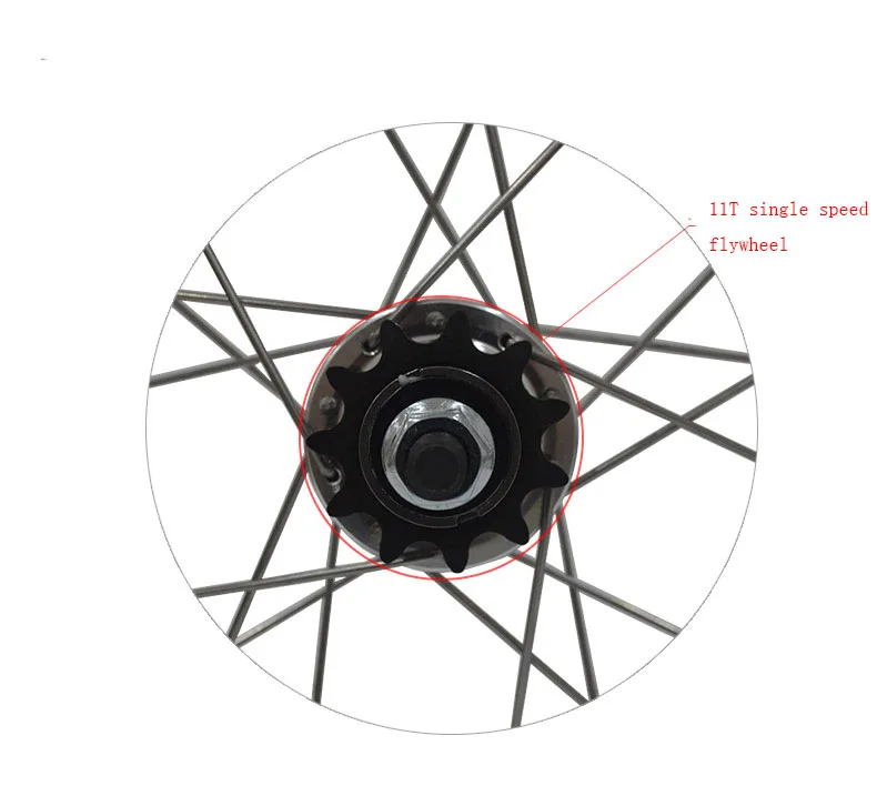Clearance 16 inch Folding Bike Wheels kids bicycle wheel 20 Holes V brake BMX Bicycle Wheelset 15