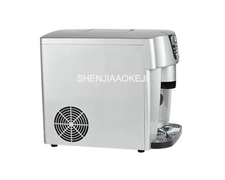 electric ice maker ZB-10 water cooler Dual-use automatic ice machine Cold water function automatic water inlet 220-240V 1pc