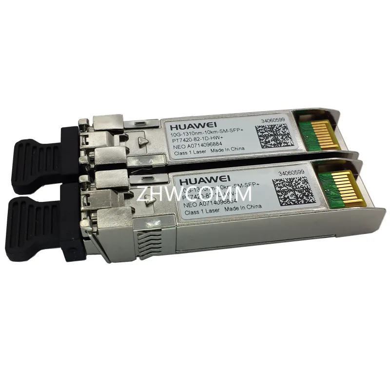 1 пара 10G-1310nm-10km-SM-SFP+ Origina HUAWEI, 1310/1550 нм волоконно-оптический модуль приемопередатчика PT7420-81-1D-HW+ волоконно-оптический модуль