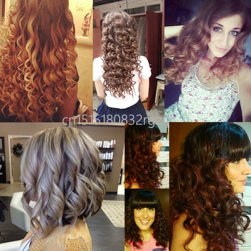 For barber shop curlers conical curling iron single tube ceramic glaze pear flower cone electric hair curly hair : 110-240-v