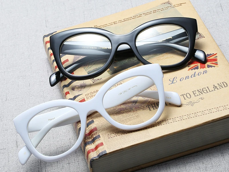 SHAUNA, Ретро стиль, женские очки для близорукости, украшение для ногтей, женские очки, оправа, модные женские очки с прозрачными линзами, UV400