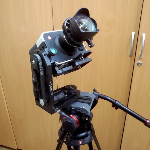 motorized head on tripod