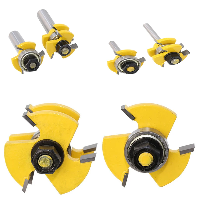 015 MPT Wood Router Bit Straight Mill Trimmer Cleaning Flush Trim Corner Round Cove Box Bits Tools Milling Cutter Woodworking Bit