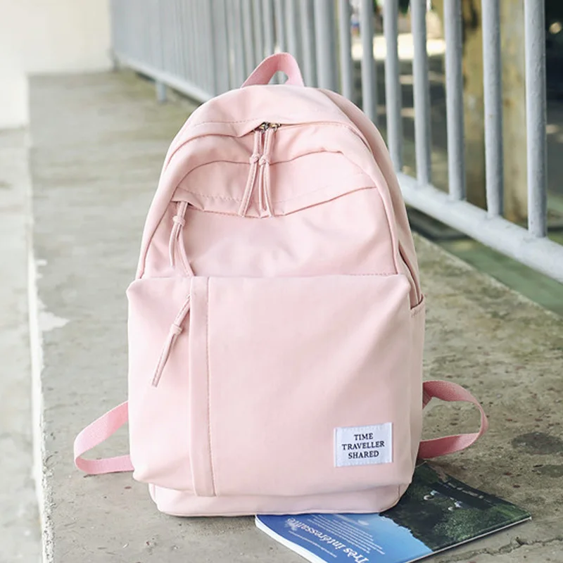 Pretty Style Nylon Women Backpack High Quality Waterproof School Backpack Fashion Casual Girl Satchel Travel Shoulder Bags CJ959