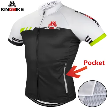 

KINGBIKE 2019 Cycling Jersey Men Mountain Bike Jersey MTB Shirt Summer Maillot Ciclismo Quick Dry Bicycle Jersey Cycling Clothin