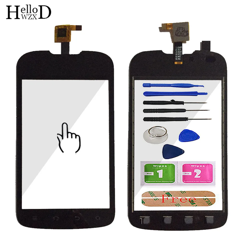 

Touchscreen Front Touch Screen For ZTE V790 Viettel V8403 N790 U790 Touch Screen Digitizer Glass Panel Lens Sensor Replace