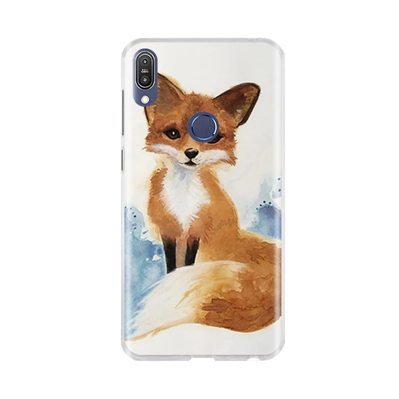 Чехол для Asus Zenfone Max Pro M1 ZB601KL силиконовый защитный 3D милый цветочный чехол ZB602KL X00TD