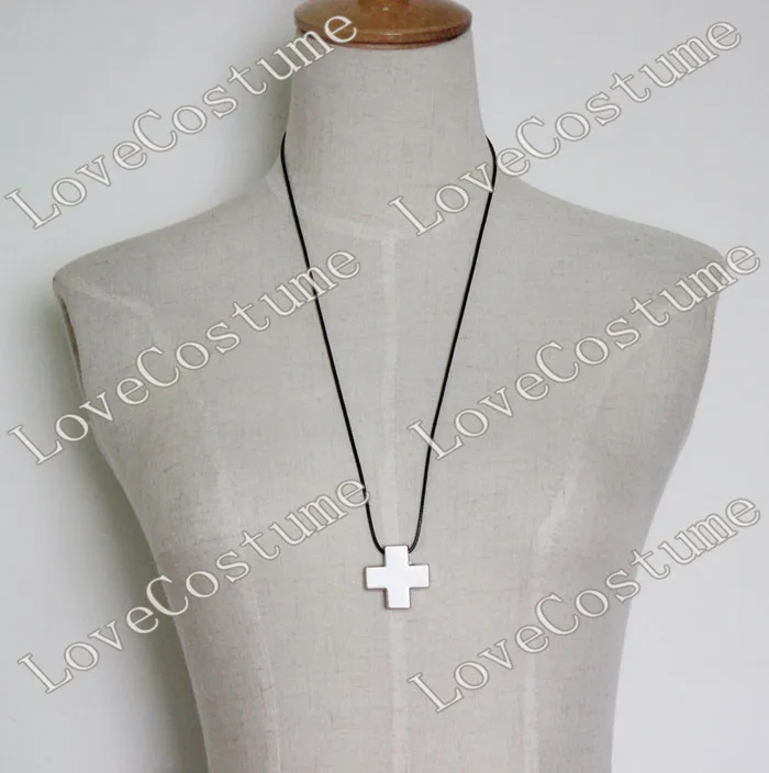 

Neon Genesis Evangelion NGE Eva Misato Katsuragi Cosplay Stainless Cross Pendant Necklace