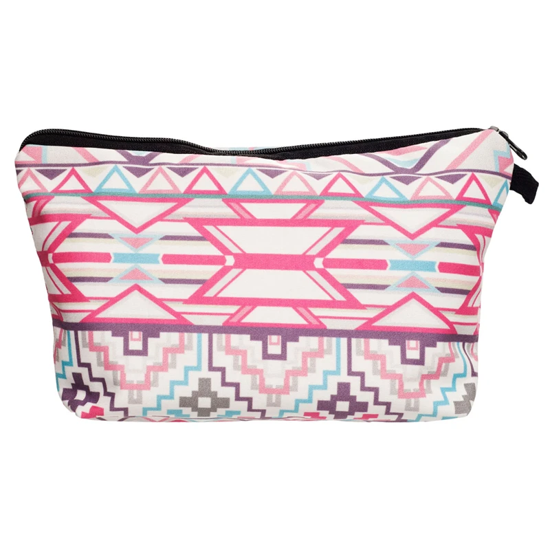Jom Tokoy Printing Makeup Bags With Multicolor Pattern Cute Cosmetics Pouchs For Travel Ladies Pouch Women Cosmetic Bag -