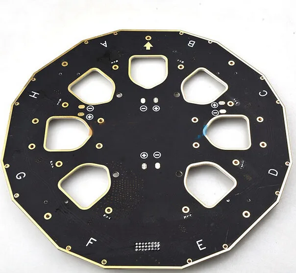  New 8 Axis Carbon Fiber Main Center Board w/ PCB Board w/ 25mm Support Tube Frame for DIY Foldable 