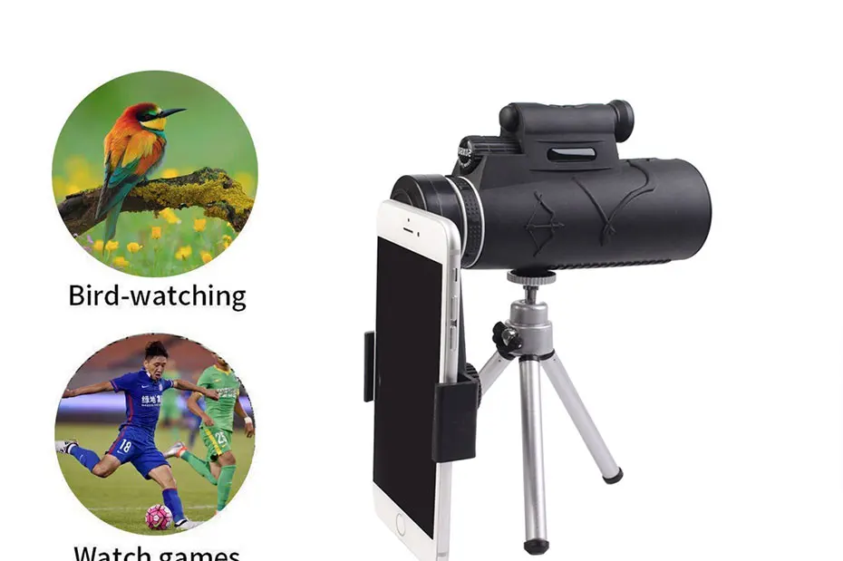 Livre com Lente Lanterna para Caça Monocular de Visão Monocular ao ar Bak4 Não Telescópio Noturna Luz Laser Pointer 12x50 Handheld 13 Telescópio e binóculos