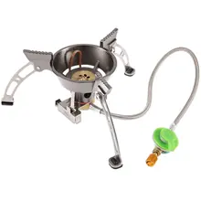 BRS-11 High quality Windproof outdoor stove gas burner camping cooker picnic cylinder brs outdoor high strength energy warehouse polycarbonate picnic camping travel power gas tank unit bin hot sale accessory