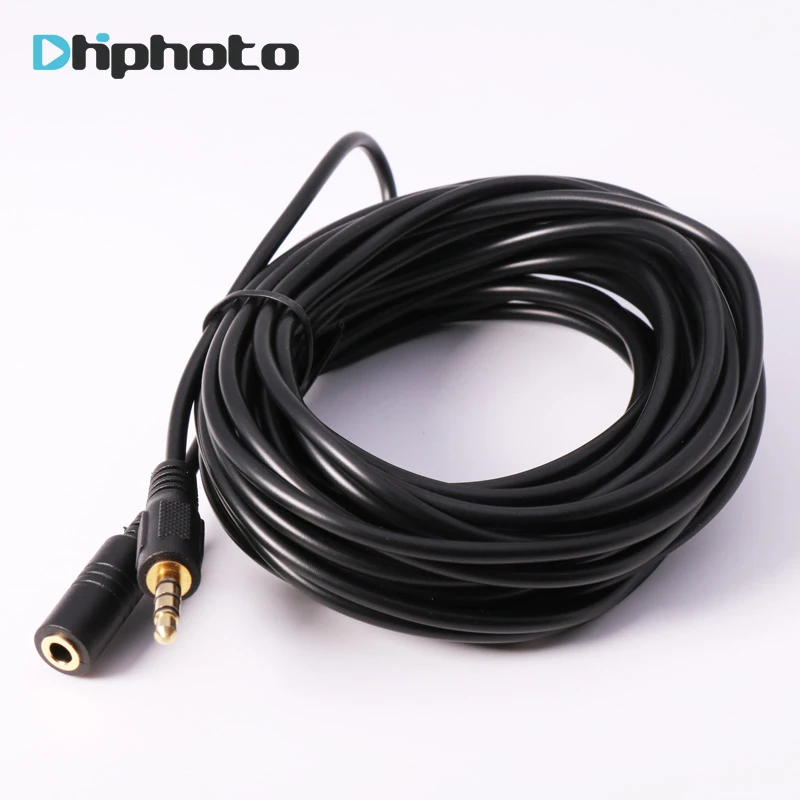 

Ulanzi 6m/2m Smartphone Lavalier Microphone Audio Extension Cable for iPhone ,3.5mm TRRS Male to Female, 6 Feet 19 Feet