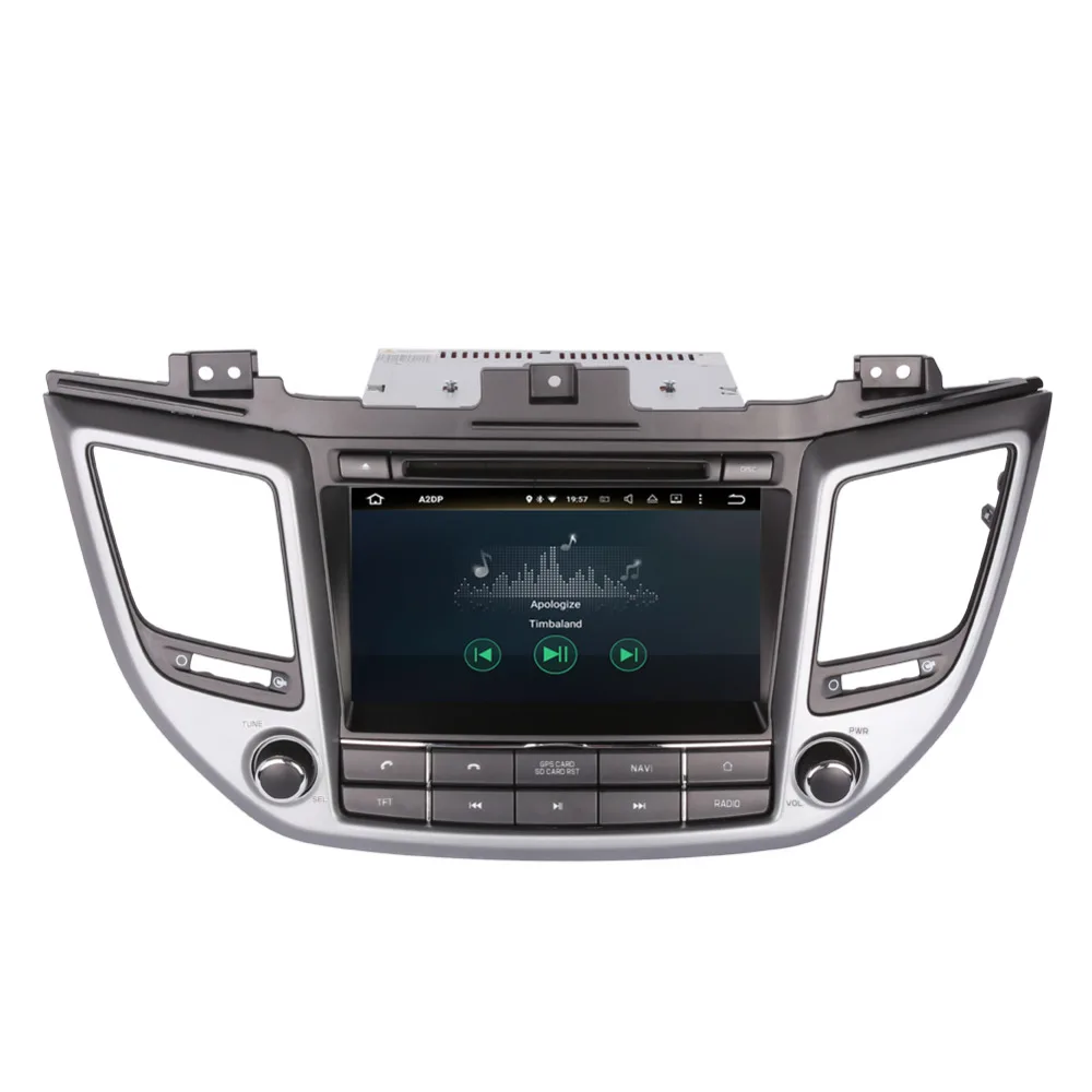 Cheap 8 Inch Android 8.0 Octa Core 4GB RAM Car GPS Navigation For Hyundai Tucson IX35 2015- Right Hand Driving DVD Multimedia Player 4