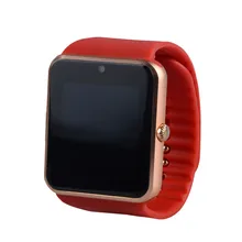 Smart Watch GT08 Uhr Sync Notifier Unterstützung Sim-karte Bluetooth-konnektivität Apple iphone Android Telefon Smartwatch Uhr T50