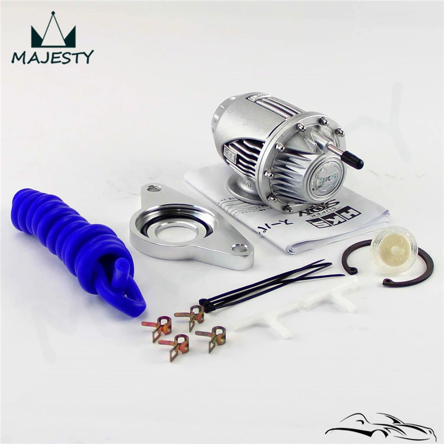 Серебряный адаптер BOV+ BOV 4 комплект для IMPREZA WRX 02-07 болт-на серебре