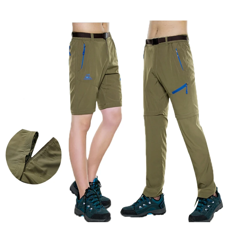 Weitu hombres Softshell Quick Dry desmontable Pantalones deportes al aire libre impermeable trekking senderismo camping masculino Pesca Pantalones 7XL8806 Weitu hombres Softshell Quick Dry desmontable Pantalones deportes al aire libre impermeable trekking senderismo camping masculino Pesca Pantalones 7XL8806