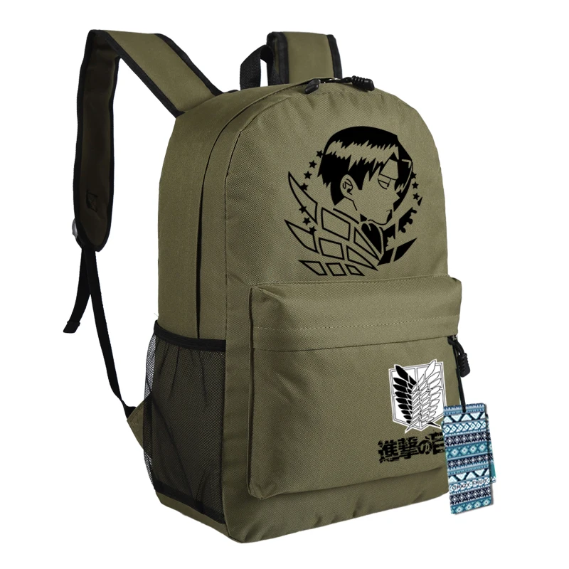 attack on titan bookbag