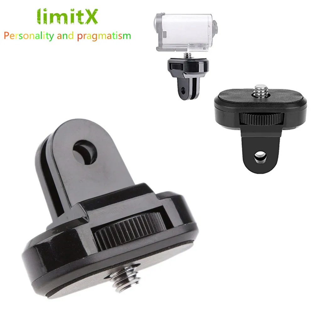 

For Sony X3000 X1000 AS300 AS200 AS100 AS50 AS30 AS20 1/4'' Screw Tripod Mount Holder Conversion Adapter for GoPro Accessories