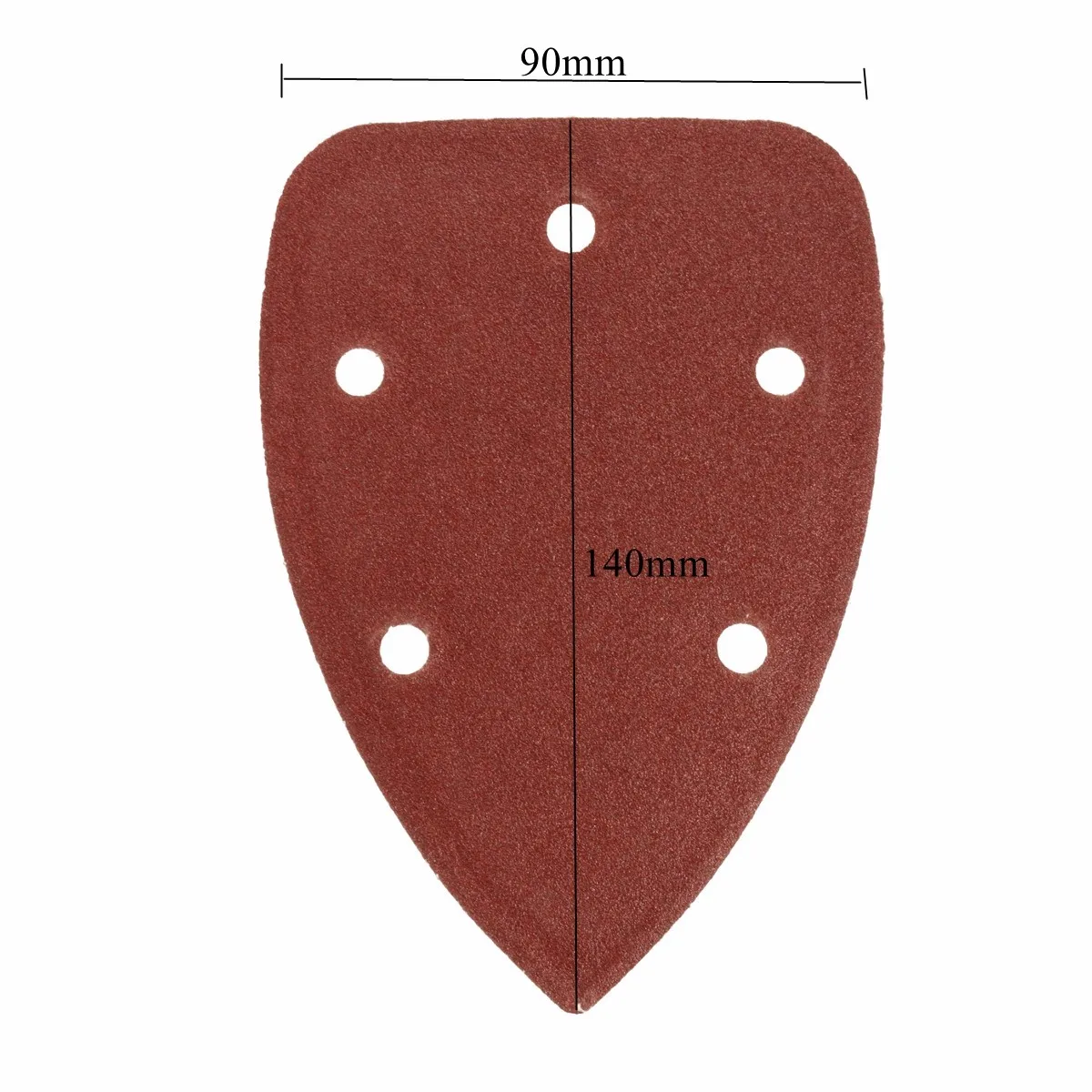 40 шт. 140 мм x 90 мм 40-240grit мышь шлифовальные листы бумага шлифовальный коврик Полировочный диск подходит Черный & Decker P alm шлифовальный станок