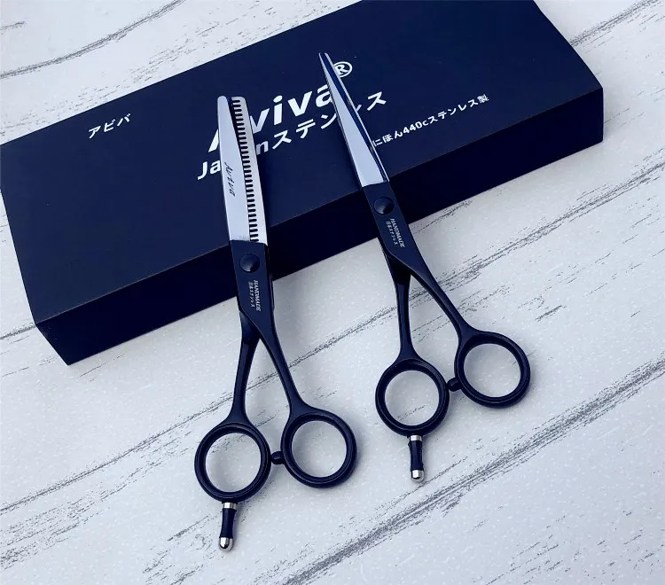 Salão de Beleza Ferramentas de Corte Ferramentas de Estilo de Cabeleireiro Polegadas Tesoura Profissional Cabeleireiro Barbeiro Loja se um 6 28 Beleza e saúde