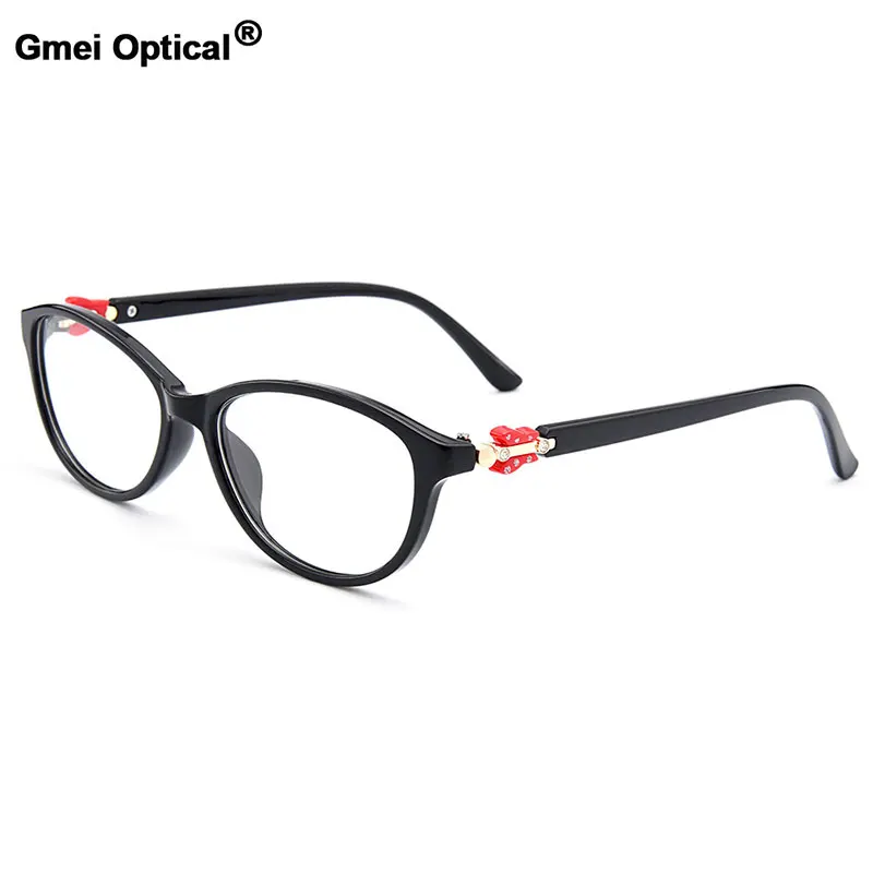 

Gmei Optical Stylish Urltra-Light TR90 Women Oval Full Rim Optical Eyeglasses Frames Female Plastic Myopia Spectacles M1530