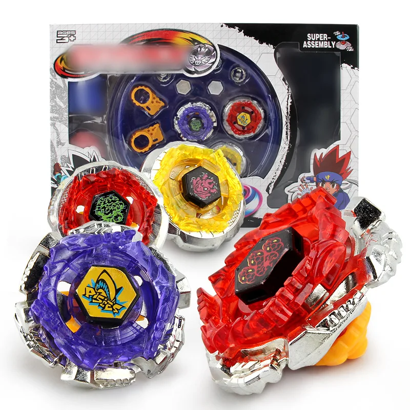 

4in1 Bleyblade Burst Set Constellation Alloy Combat Gyro Explosive Gyroscope Bayblade Spin Top Toys Sale Battle Plate Arena AA26