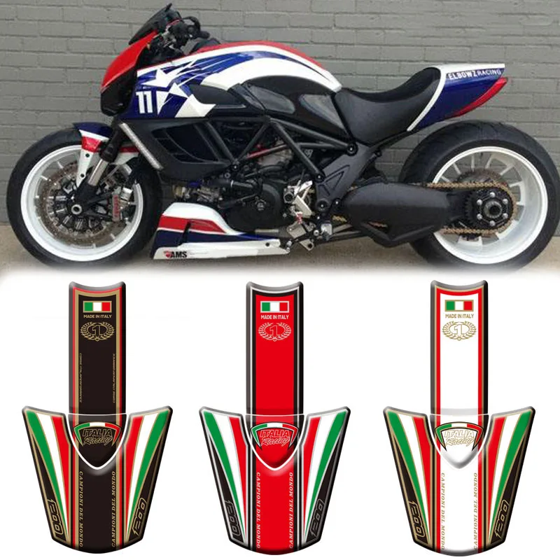 

Motorcycle 3D Fuel Tank Pad Protective Stickers Decals For Ducati Diavel 1200 2011-2015 Decals