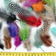 400 шт разноцветные 2-" выбранные красочные выбранные морские перья Набор