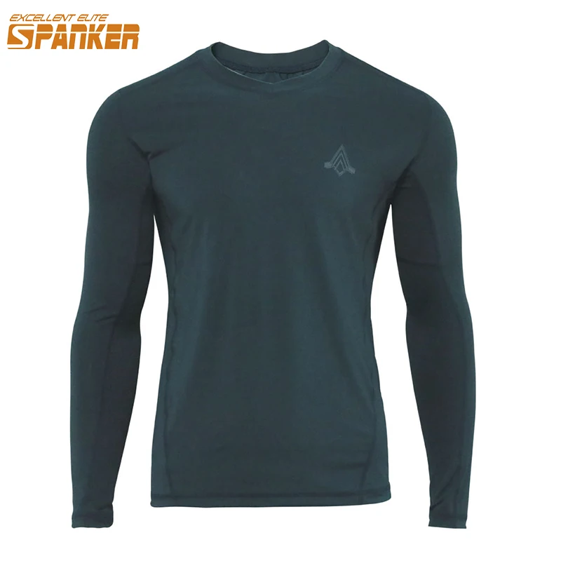 

EXCELLENT ELITE SPANKER Men's Long-sleeved T-shirt Sports Quick-drying Thin Section Tactical Long-sleeved Spring and Summer